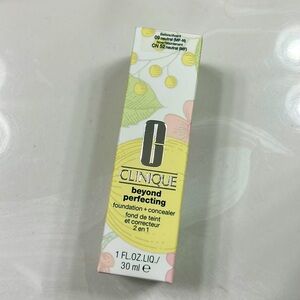 Clinque- beyond perfecting foundation + concealer